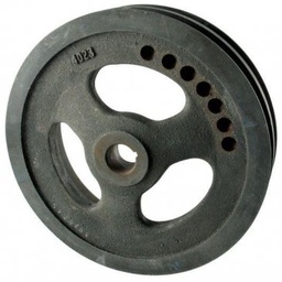 [801005] Pulley, Pump - 2 Row, Cast Iron, Corvette